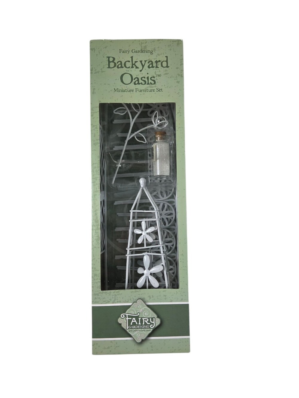 Fairy Gardening Backyard Oasis Miniature Furniture Set
